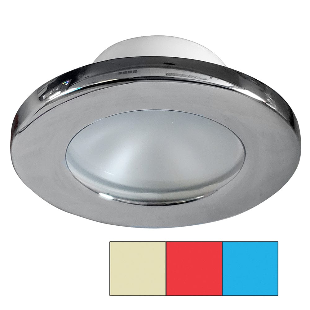 i2Systems Apeiron A3120 Screw Mount Light - Red, Warm White Blue - Chrome Finish [A3120Z-11HCE] - The Happy Skipper