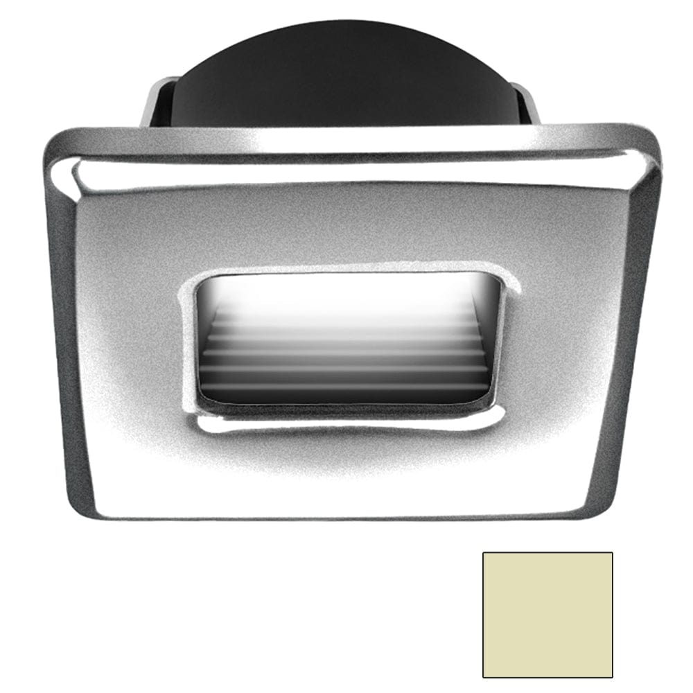 i2Systems Ember E1150Z Snap-In - Brushed Nickel - Square - Warm White Light [E1150Z-42CAB] - The Happy Skipper