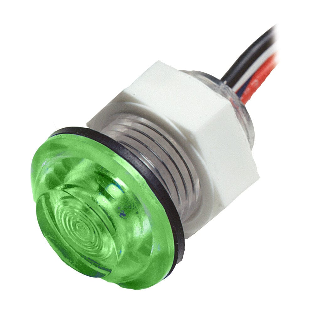 Innovative Lighting LED Bulkhead Livewell Light Flush Mount - Green [011-3500-7] - The Happy Skipper
