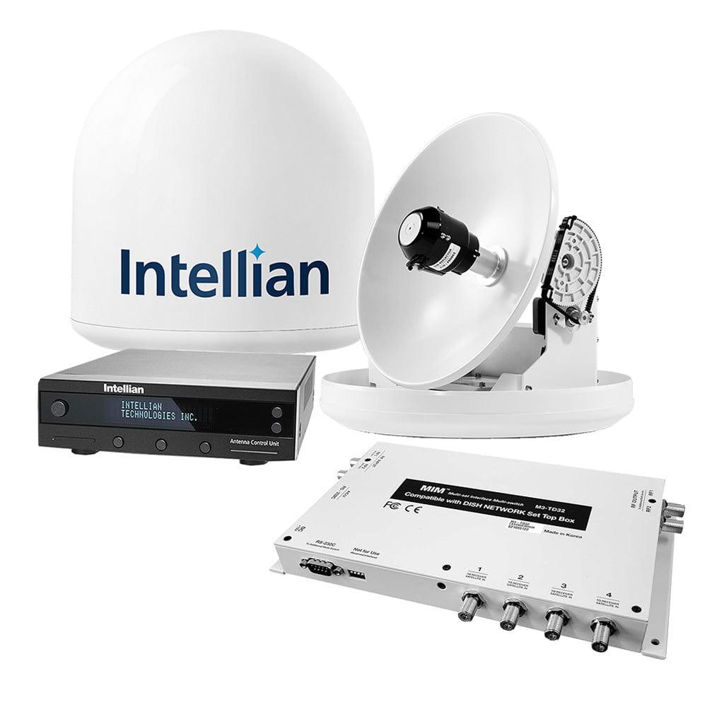 Intellian i2 US System w/DISH/Bell MIM-2 (w/3M RG6 Cable) 15M RG6 Cable [B4-209DN2] - The Happy Skipper