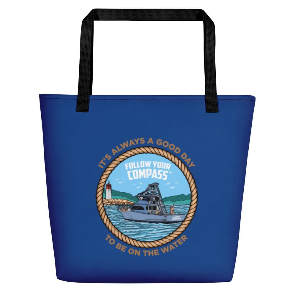 It's Always a Good Day to be on the Water™ Beach Bag - The Happy Skipper