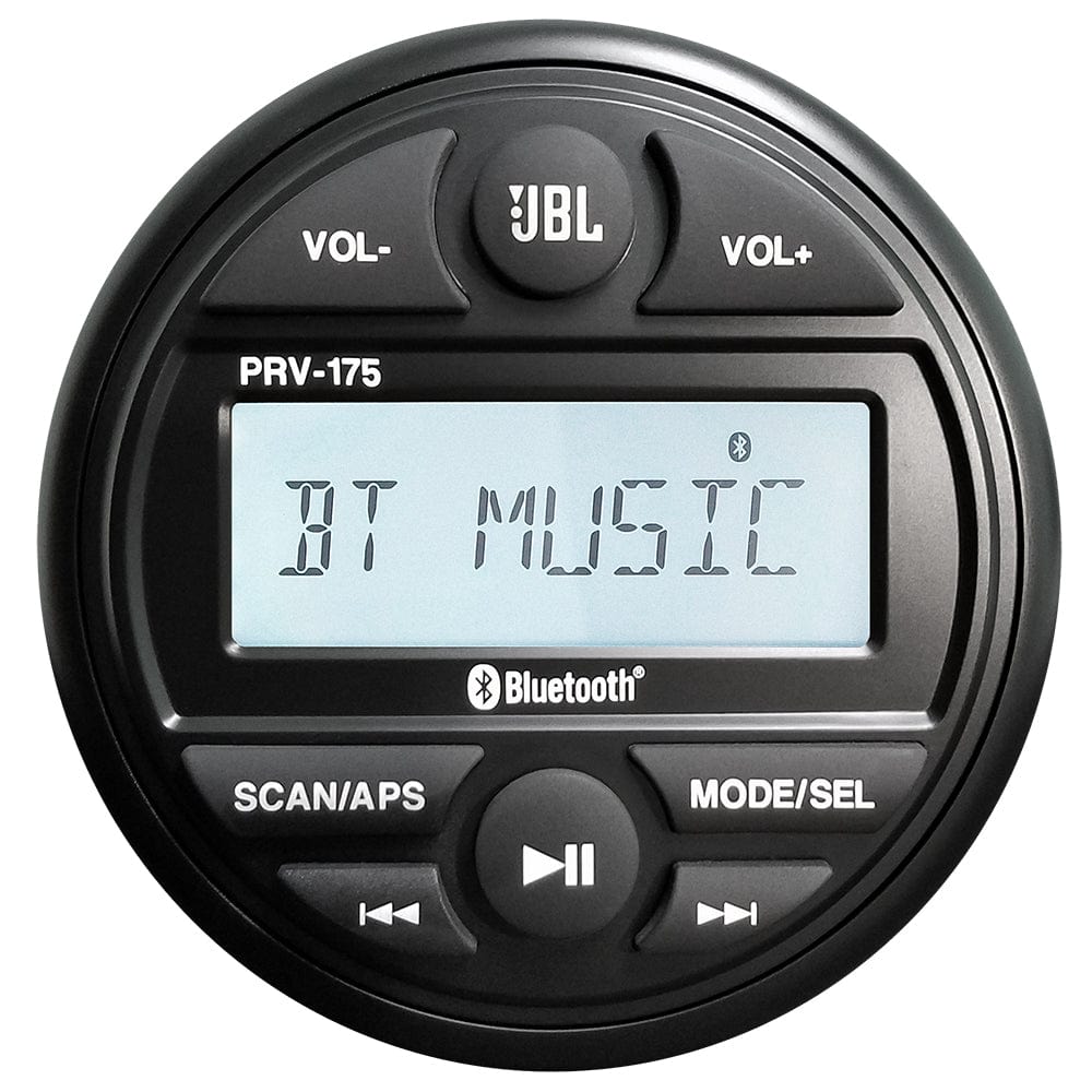 JBL PRV 175 AM/FM/USB/Bluetooth Gauge Style Stereo [JBLPRV175] - The Happy Skipper