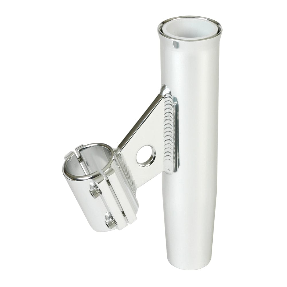 Lee's Clamp-On Rod Holder - Silver Aluminum - Vertical Mount - Fits 1.900" O.D. Pipe [RA5004SL] - The Happy Skipper