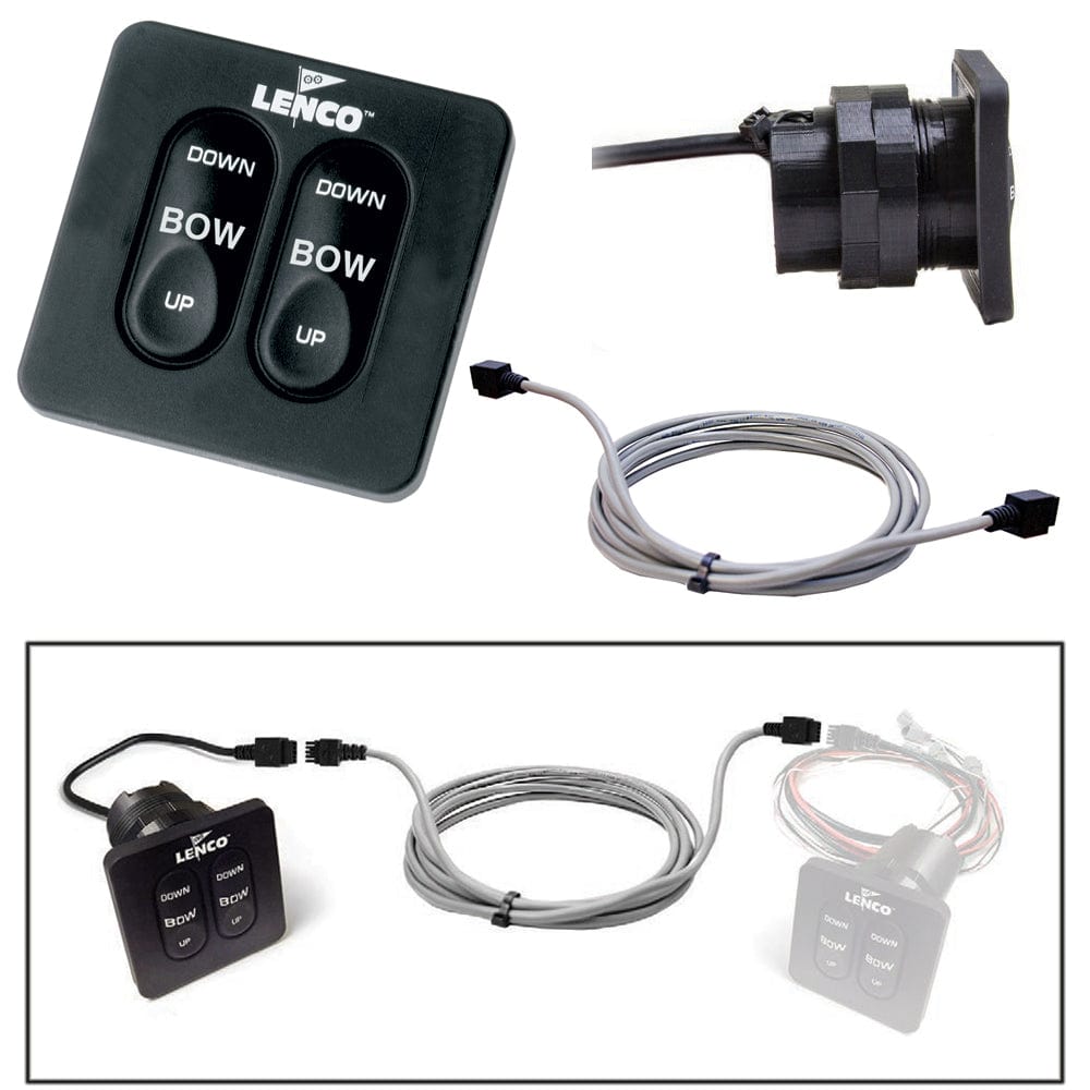 Lenco Flybridge Kit f/Standard Key Pad f/All-In-One Integrated Tactile Switch - 10' [11841-101] - The Happy Skipper