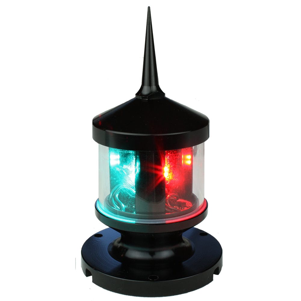 Lunasea Tri-Color/Anchor/Strobe LED Navigation Light [LLB-53BK-01-00] - The Happy Skipper