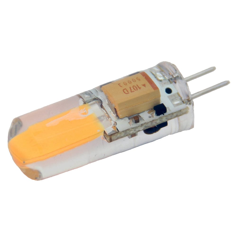 Lunasea Warm White G4 Bulb 2W 10-30VDC Bottom Pin Silicon Encapsulated [LLB-21KW-71-00] - The Happy Skipper