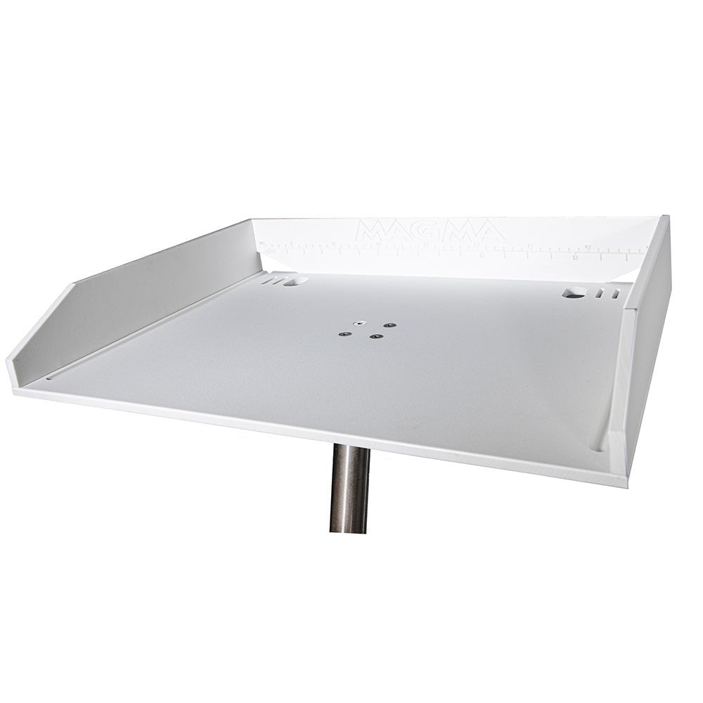 Magma 16" x 20" White Fillet Table w/LeveLock Mount [T10-424] - The Happy Skipper