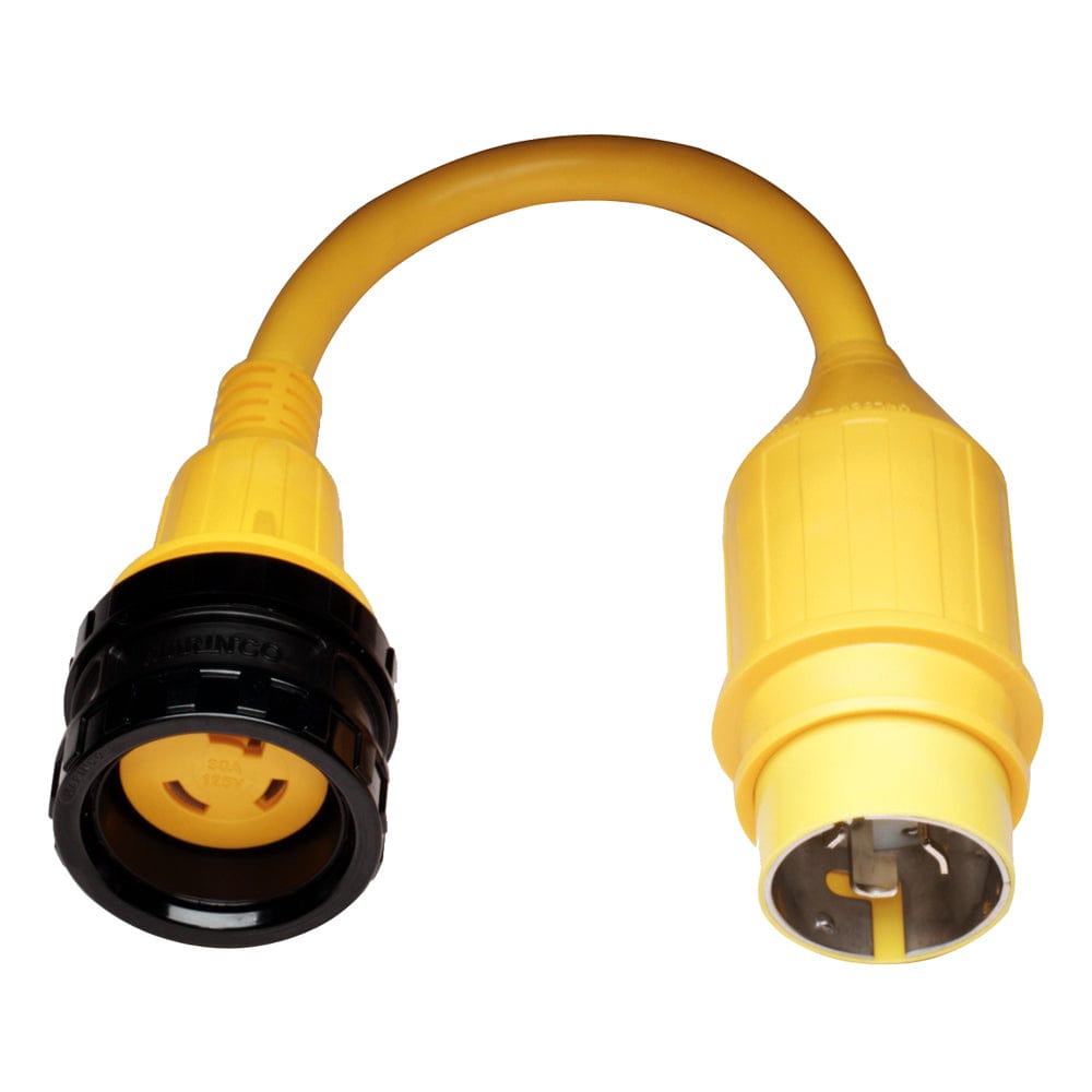 Marinco 110A Pigtail Adapter - 30A Female to 50A Male [110A] - The Happy Skipper