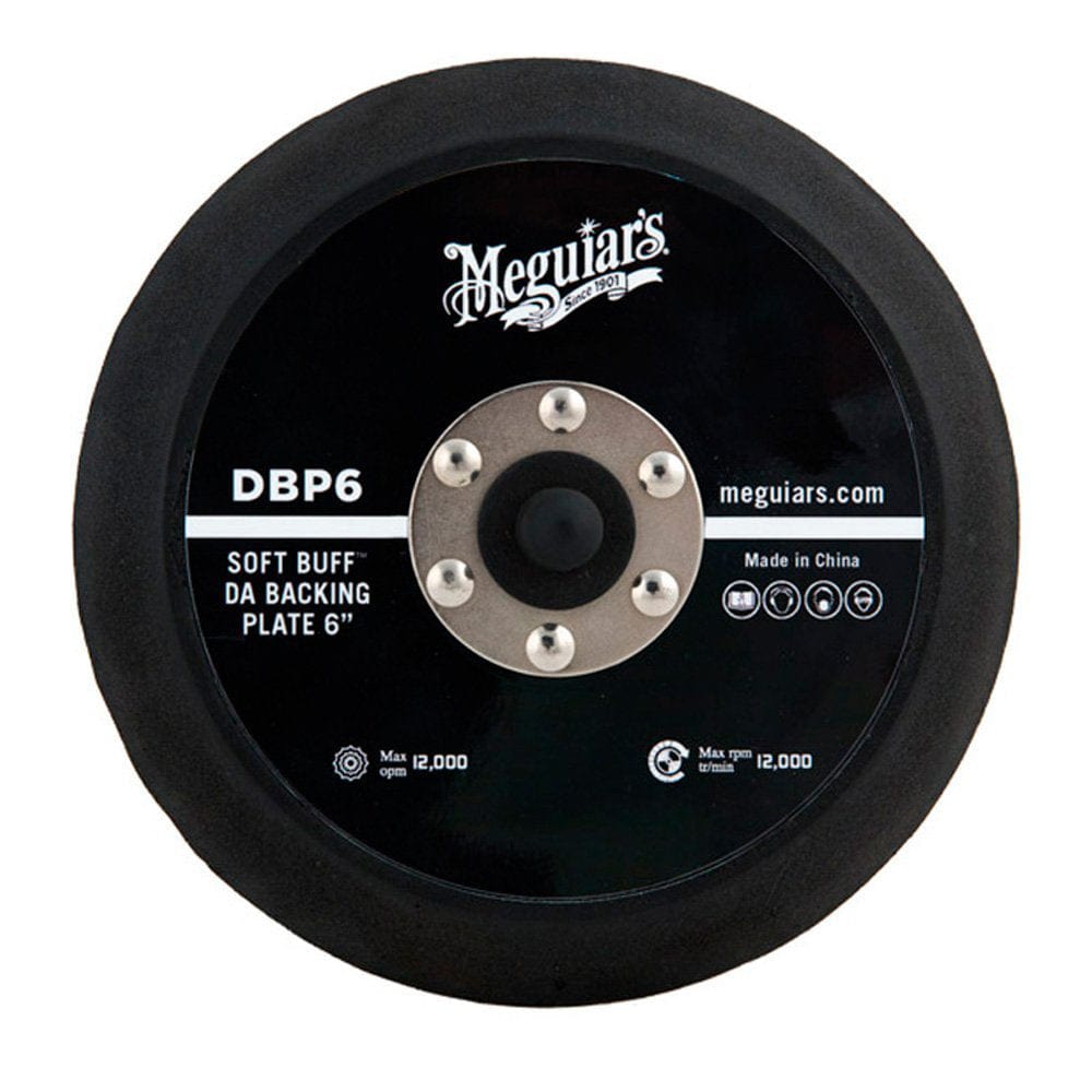Meguiars 6" DA Backing Plate [DBP6] - The Happy Skipper