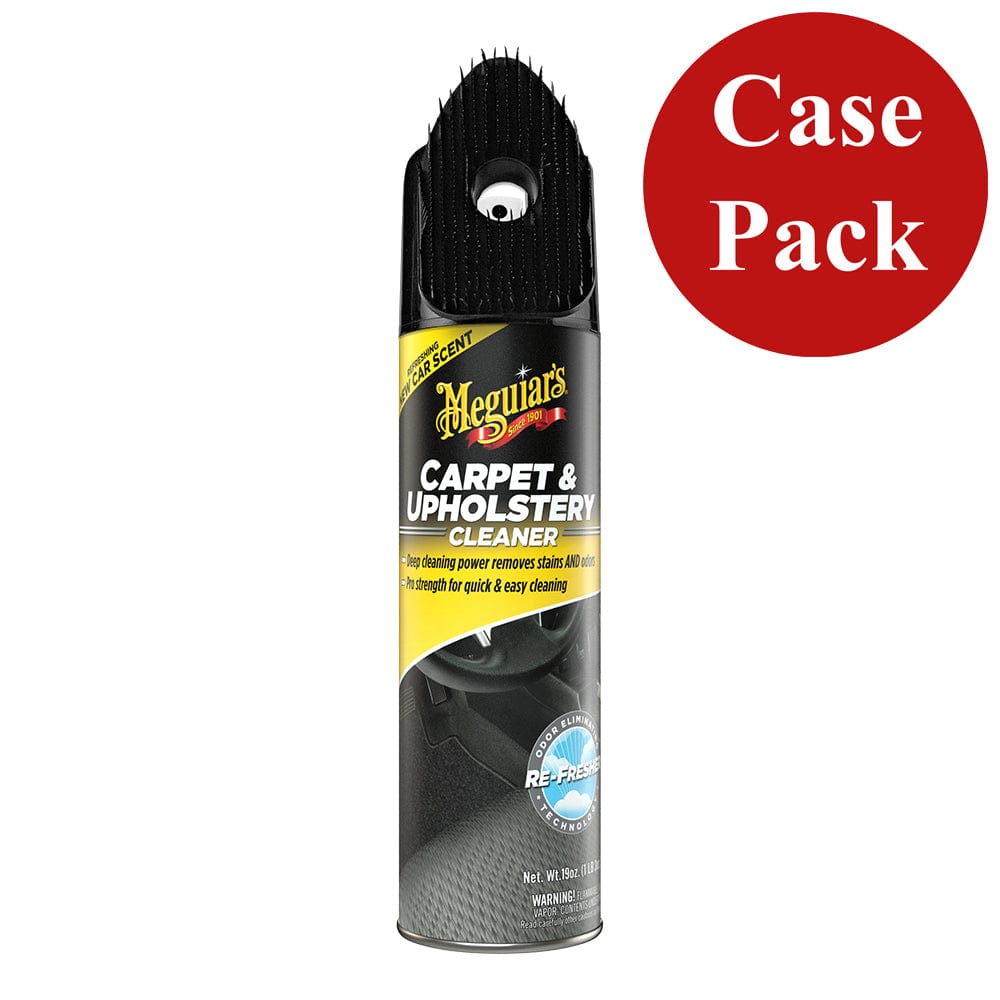 Meguiars Carpet Upholstery Cleaner - 19oz. *Case of 6* [G191419CASE] - The Happy Skipper