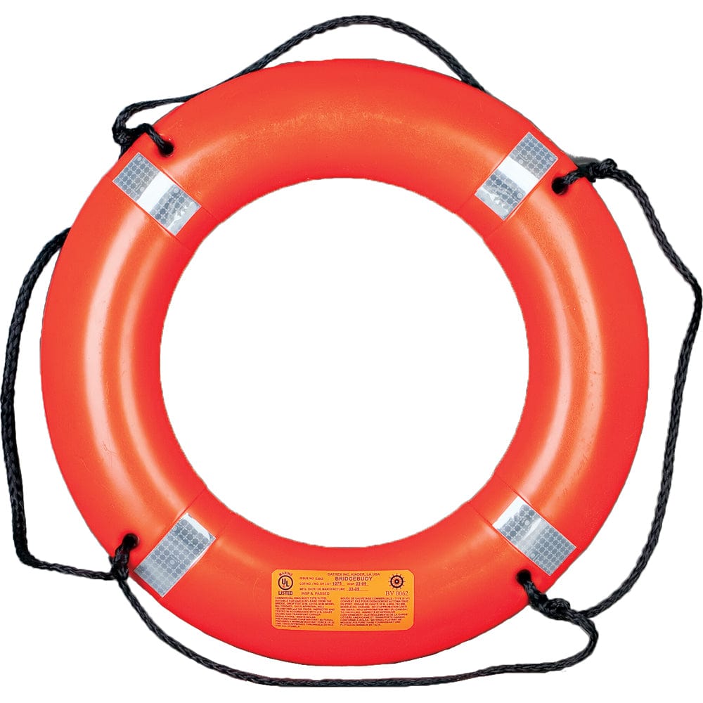 Mustang 30" Ring Buoy w/Reflective Tape [MRD030-2-0-311] - The Happy Skipper