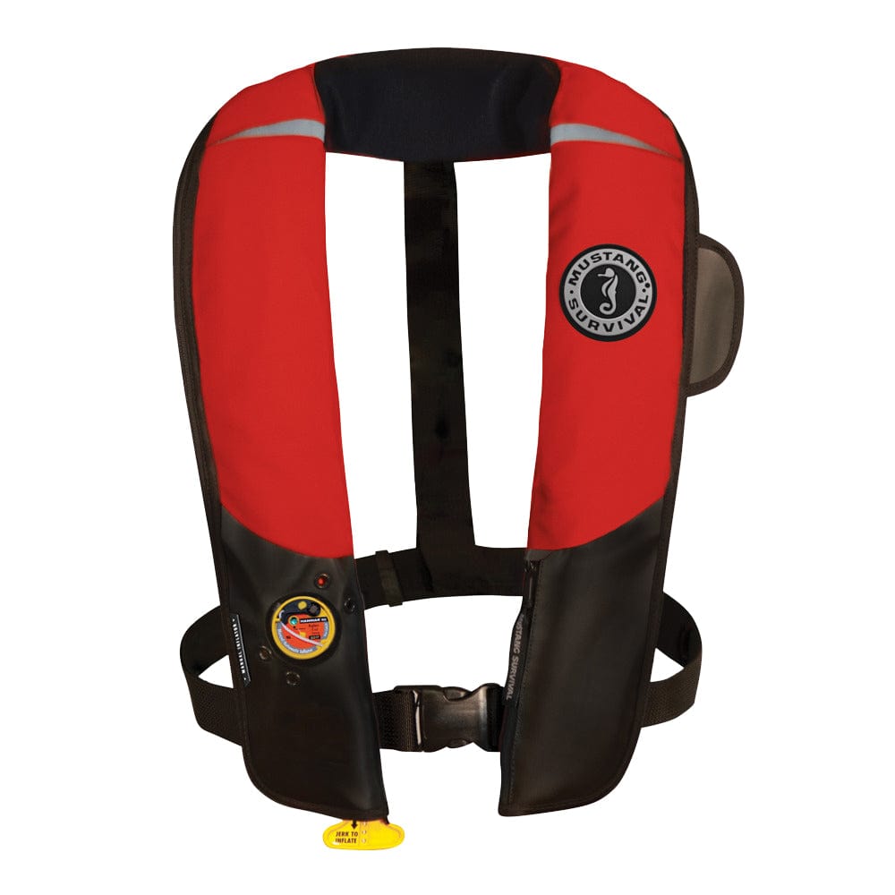 Mustang Pilot 38 Inflatable PFD - Red/Black - Manual [MD3181-123-0-202] - The Happy Skipper