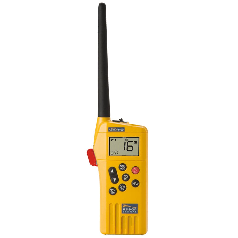 Ocean Signal SafeSea V100 GMDSS VHF Radio - 21 Channels [720S-00585] - The Happy Skipper