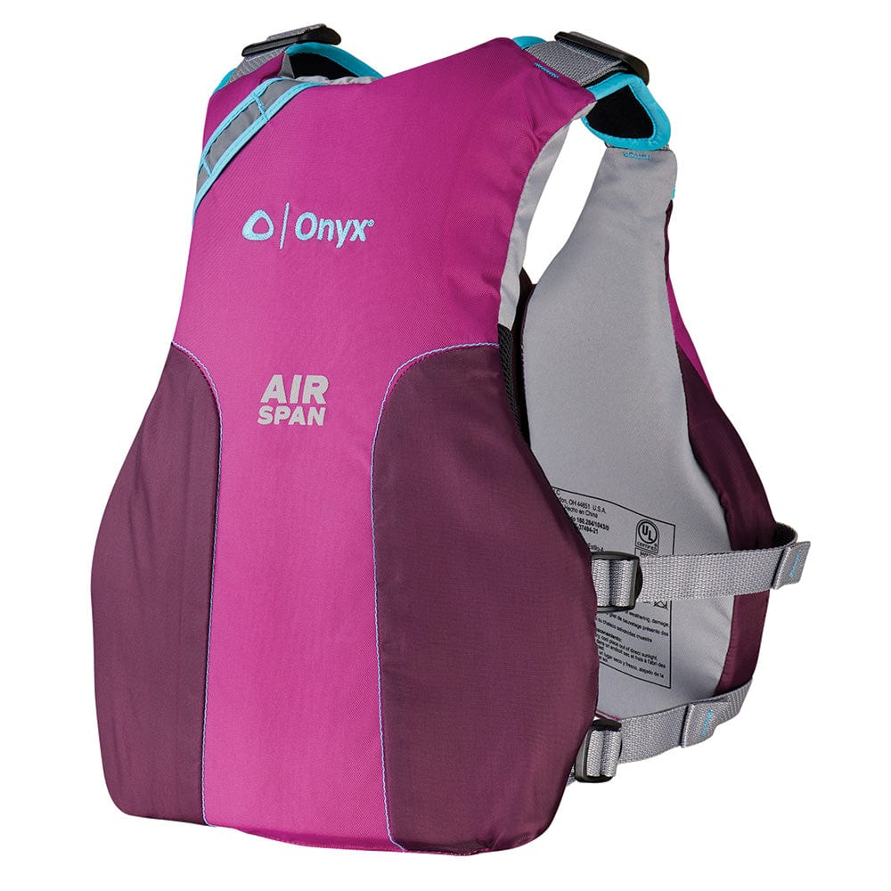Onyx Airspan Breeze Life Jacket - M/L - Purple [123000-600-040-23] - The Happy Skipper