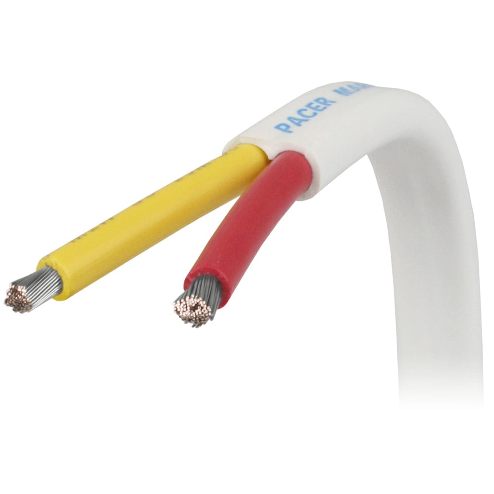 Pacer 10/2 AWG Safety Duplex Cable - Red/Yellow - Sold By The Foot [W10/2RYW-FT] - The Happy Skipper