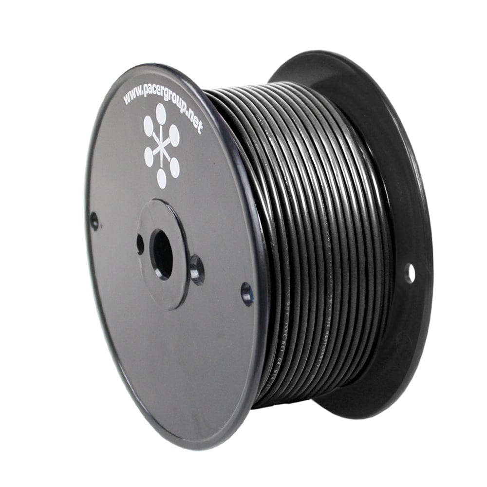Pacer Black 18 AWG Primary Wire - 250 [WUL18BK-250] - The Happy Skipper