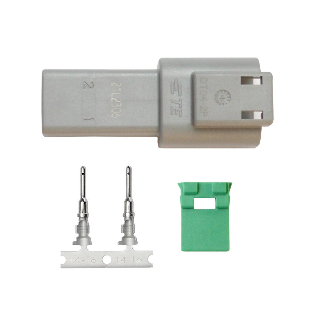 Pacer DT Deutsch Receptacle Repair Kit - 14-18 AWG (2 Position) [TDT04F-2RP] - The Happy Skipper