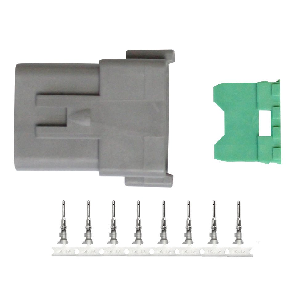 Pacer DT Deutsch Receptacle Repair Kit - 14-18 AWG (8 Position) [TDT04F-8RP] - The Happy Skipper