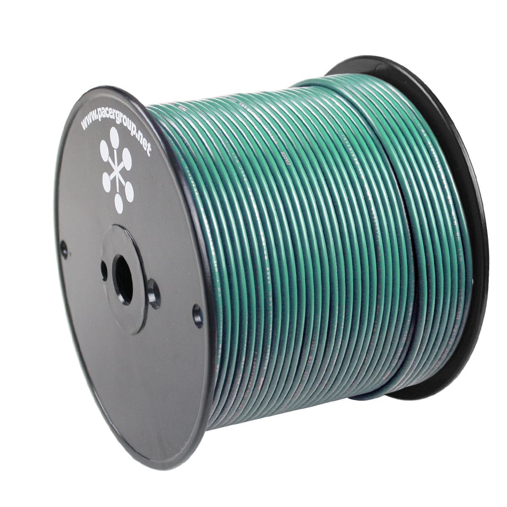 Pacer Green 14 AWG Primary Wire - 500 [WUL14GN-500] - The Happy Skipper