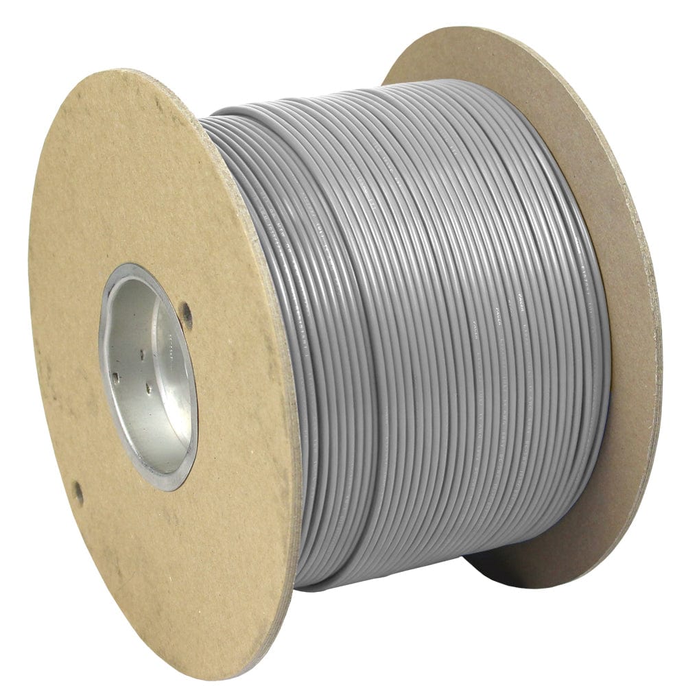 Pacer Grey 14 AWG Primary Wire - 1,000 [WUL14GY-1000] - The Happy Skipper