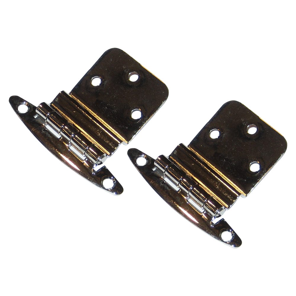 Perko Chrome Plated Brass 3/8" Inset Hinges [0271DP0CHR] - The Happy Skipper