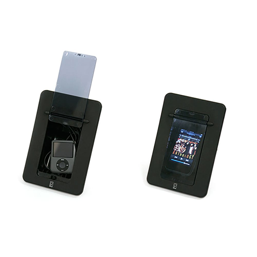 Poly-Planar Spa Side Smartphone Enclosure w/Door - Black [PM2] - The Happy Skipper
