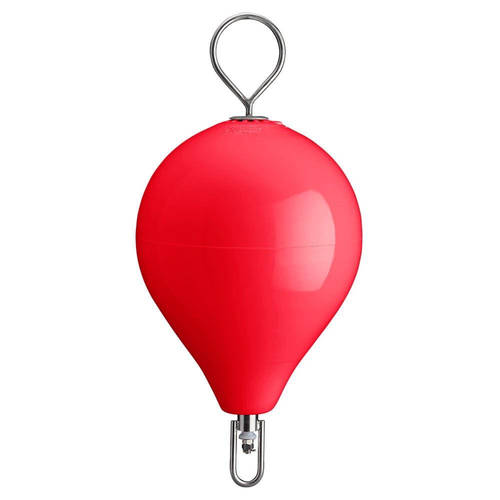 Polyform 17" CM Mooring Buoy w/SS Iron - Red [CM-3SS-RED] - The Happy Skipper