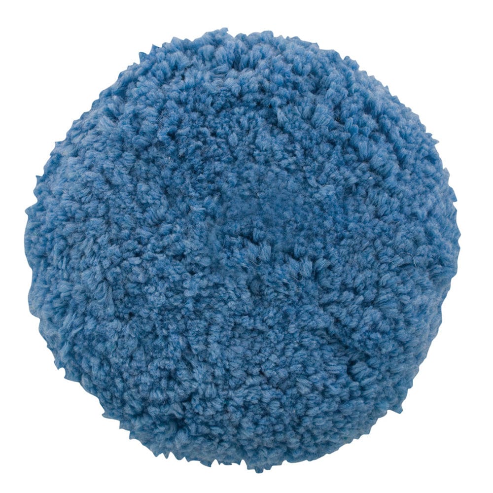 Presta Blue Blended Wool Double Sided Quick Connect Polishing Pad [890086WDP] - The Happy Skipper
