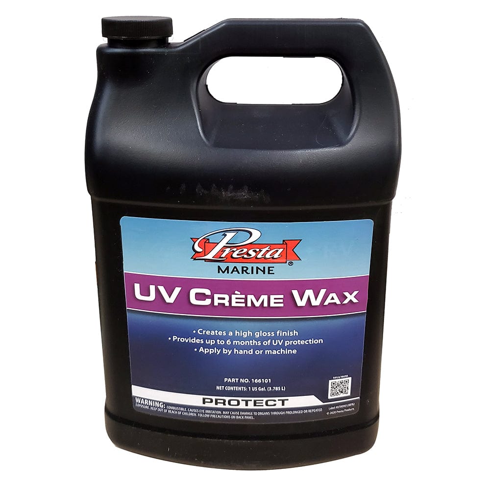Presta UV Cream Wax - 1 Gallon [166101] - The Happy Skipper
