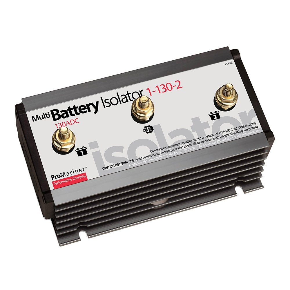 ProMariner Battery Isolator - 1 Alternator - 2 Battery - 130 AMP [11132] - The Happy Skipper
