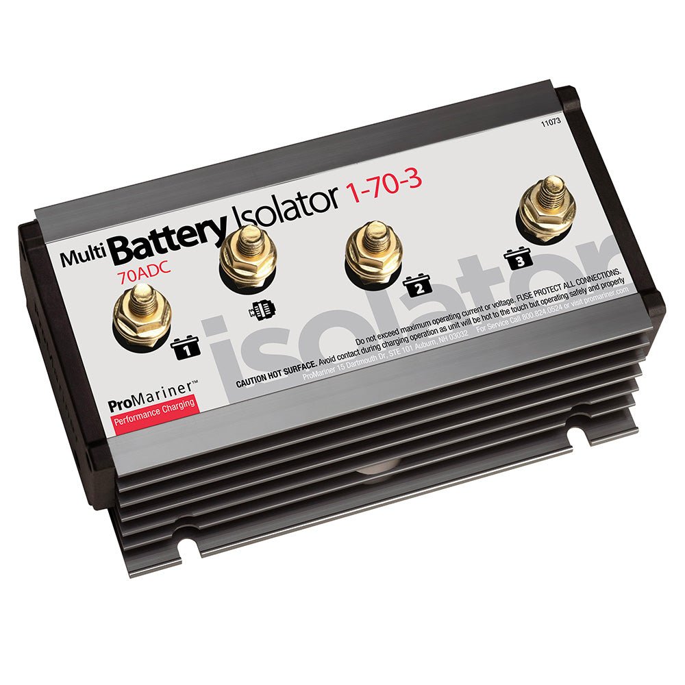 ProMariner Battery Isolator - 1 Alternator - 3 Battery - 70 AMP [11073] - The Happy Skipper