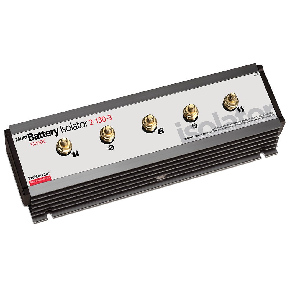 ProMariner Battery Isolator - 2 Alternator - 3 Battery - 130 AMP [12133] - The Happy Skipper