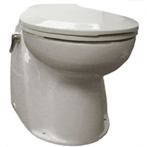 Raritan Atlantes Freedom w/ Vortex-Vac - Household Style - White - Freshwater Solenoid - Smart Toilet Control - 12v [AVHWF01201] - The Happy Skipper