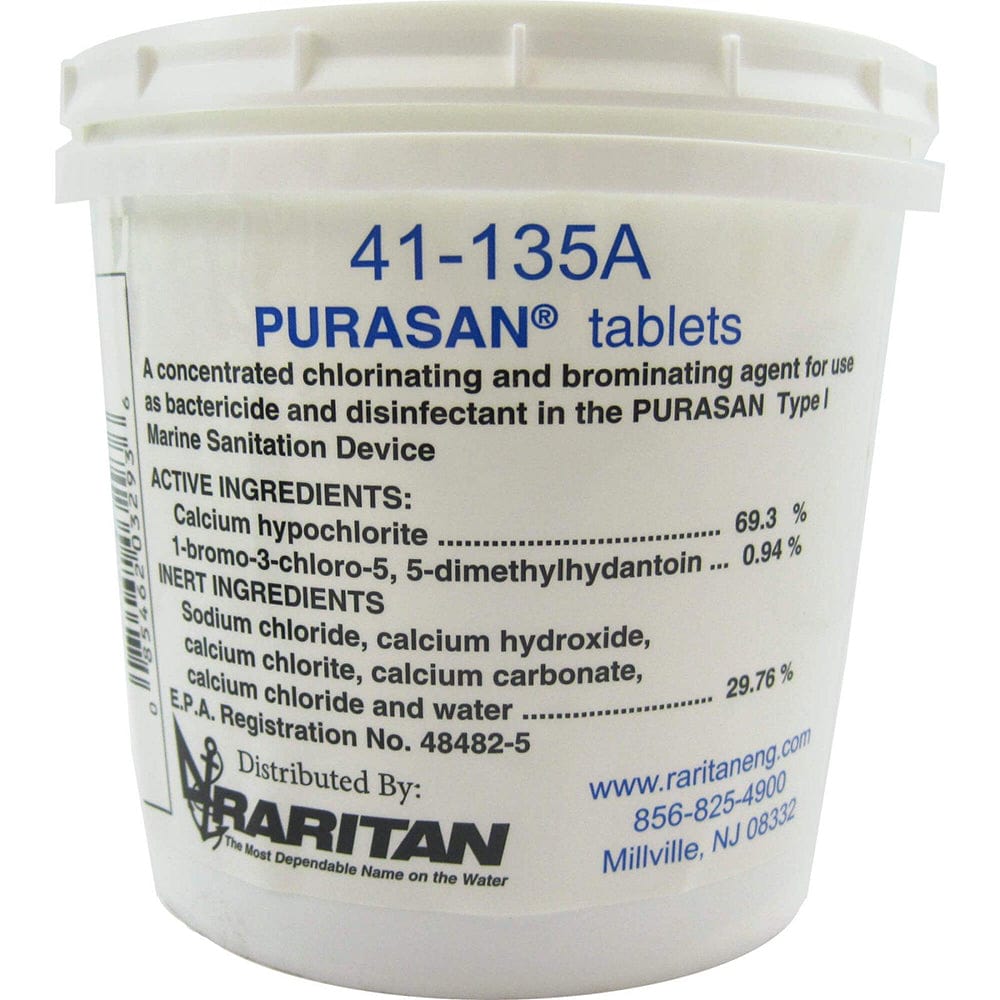 Raritan PURASAN EX Refill Tablets *1 Tub of 6 Tablets [41-135A] - The Happy Skipper