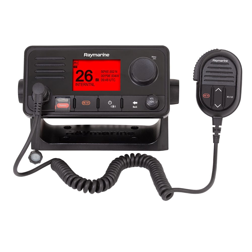 Raymarine Ray63 Dual Station VHF Radio w/GPS [E70516] - The Happy Skipper