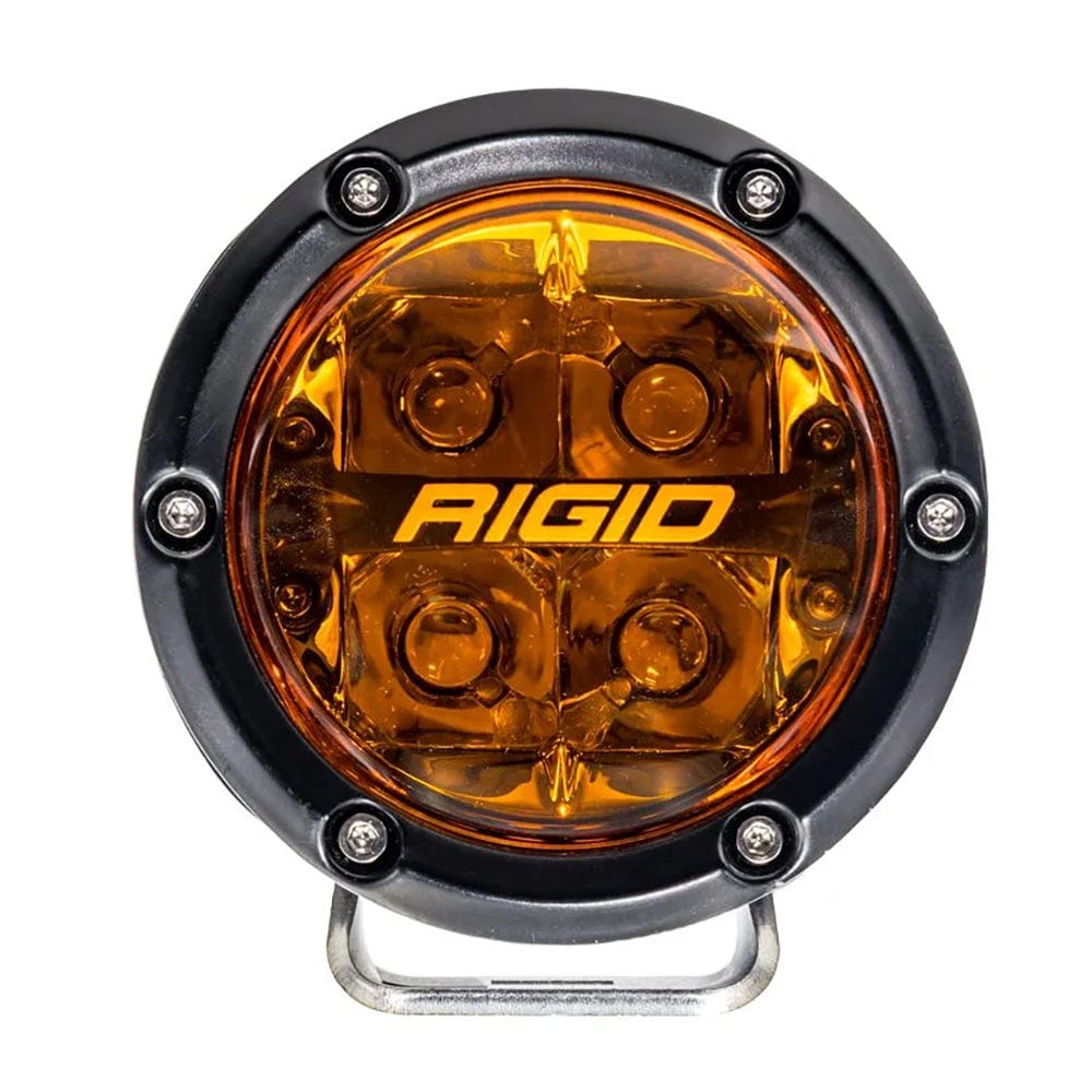 RIGID Industries 360 Series 4" Spot w/Amber Pro Lens - Pair [36123] - The Happy Skipper