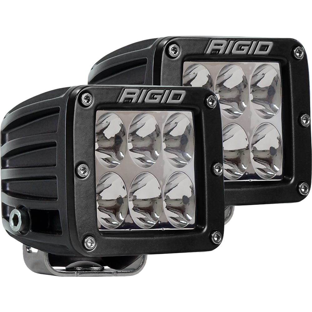 RIGID Industries D-Series PRO Specter-Driving LED - Pair - Black [502313] - The Happy Skipper