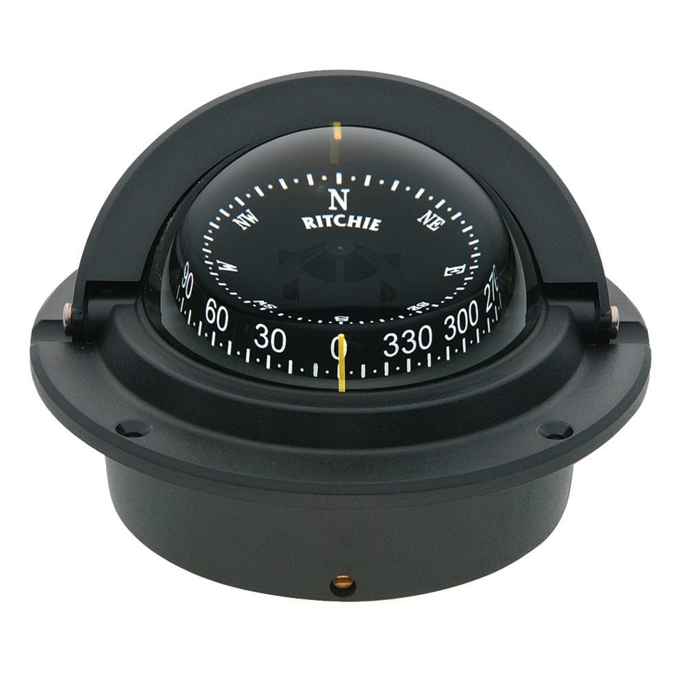 Ritchie F-83 Voyager Compass - Flush Mount - Black [F-83] - The Happy Skipper