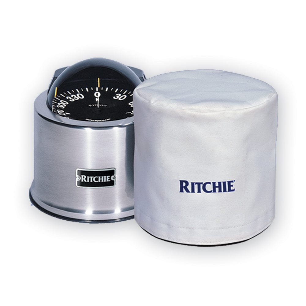 Ritchie GM-5-C 5" GlobeMaster Binnacle Mount Compass Cover - White [GM-5-C] - The Happy Skipper