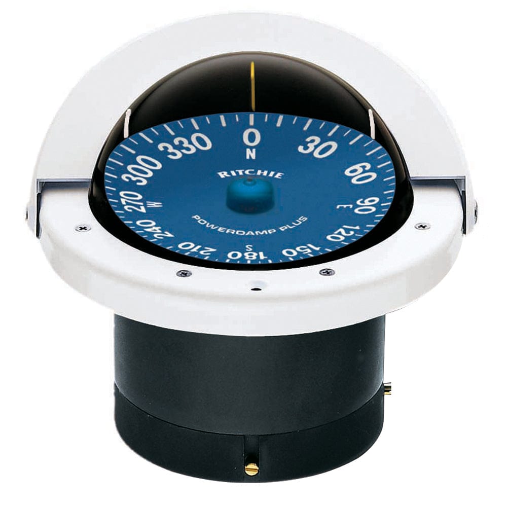 Ritchie SS-2000W SuperSport Compass - Flush Mount - White [SS-2000W] - The Happy Skipper