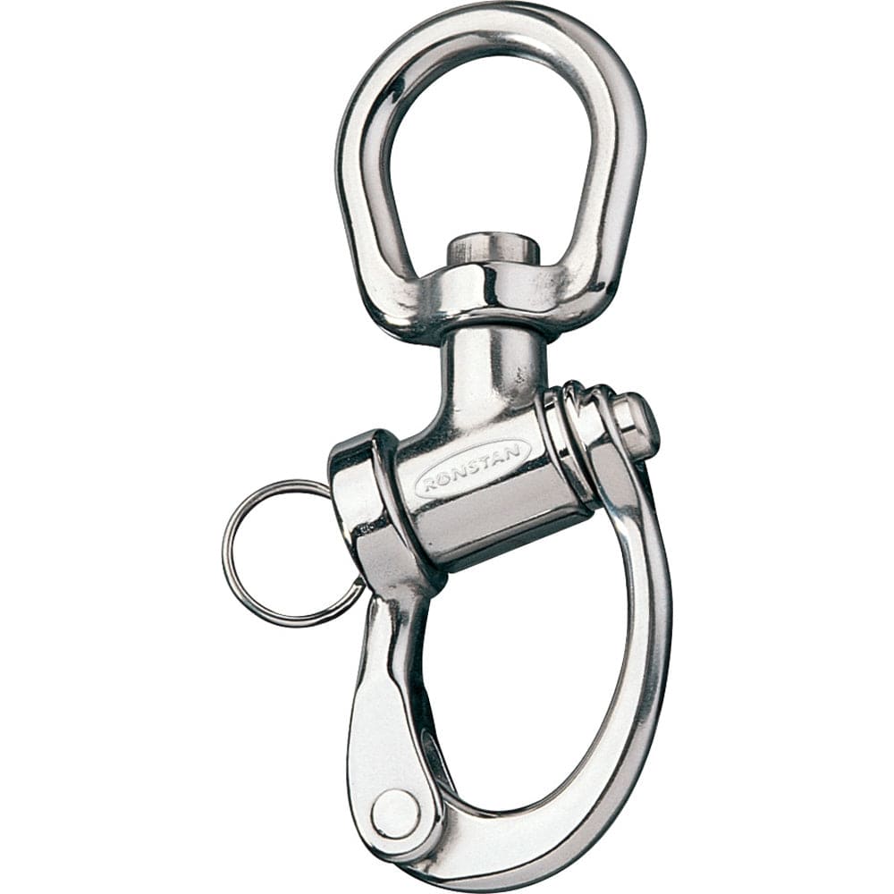 Ronstan Trunnion Snap Shackle - Large Swivel Bail - 122mm (4-3/4") Length [RF6321] - The Happy Skipper