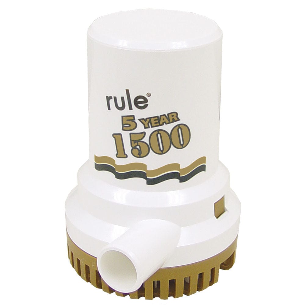 Rule 1500 G.P.H. "Gold Series" Bilge Pump [04] - The Happy Skipper