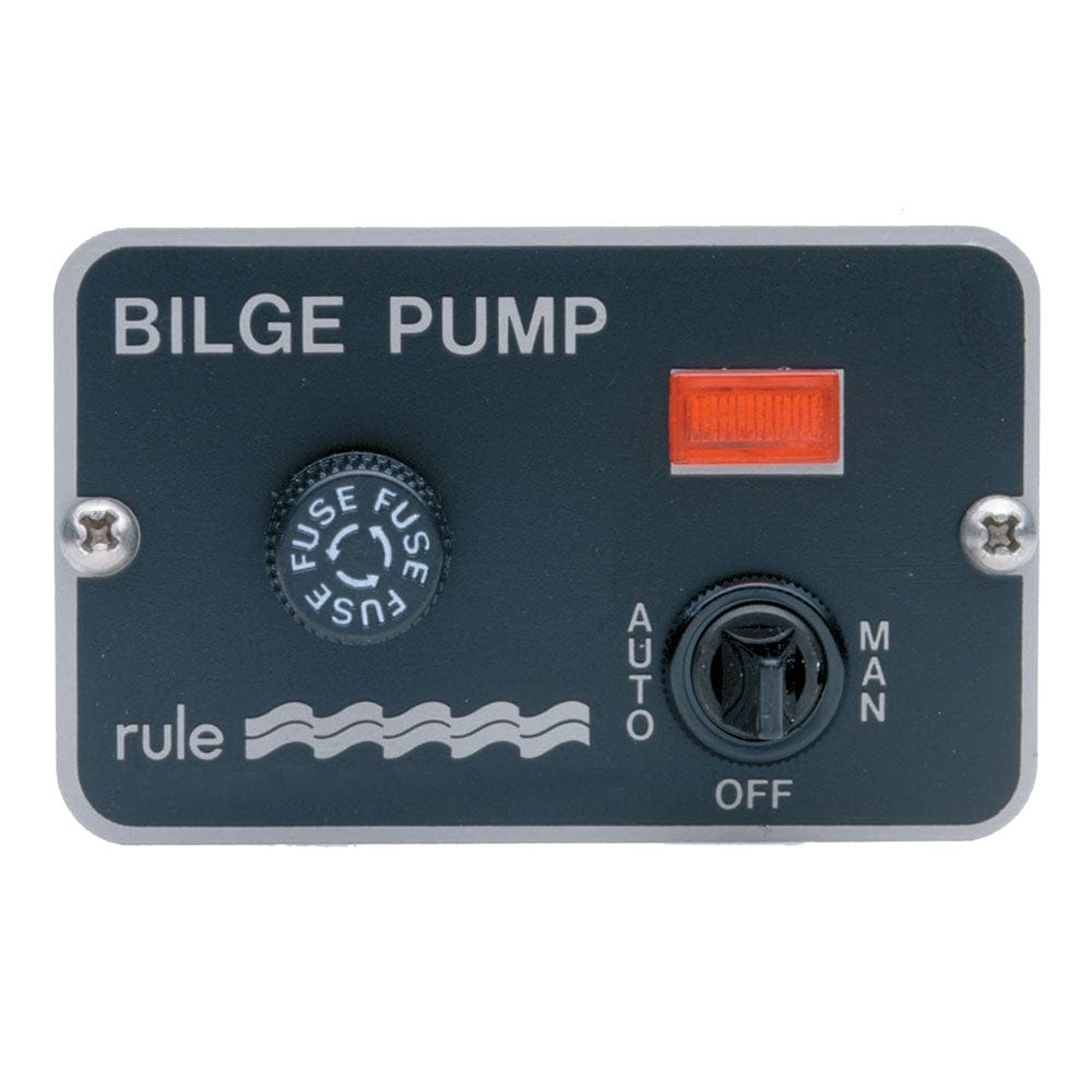 Rule Deluxe 3-Way Panel Lighted Switch f/Auto Float 24/32VDC [42] - The Happy Skipper