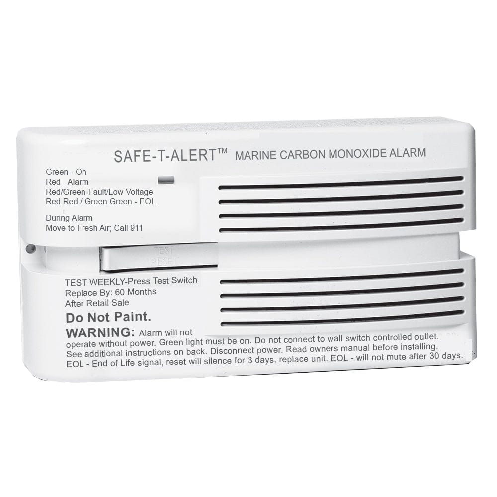 Safe-T-Alert 65 Series Marine Carbon Monoxide Alarm 12V - Surface Mount - White [M-65-541] - The Happy Skipper