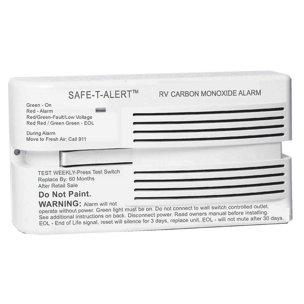 Safe-T-Alert 65 Series RV Surface Mount Carbon Monoxide Alarm [65-541WHT] - The Happy Skipper