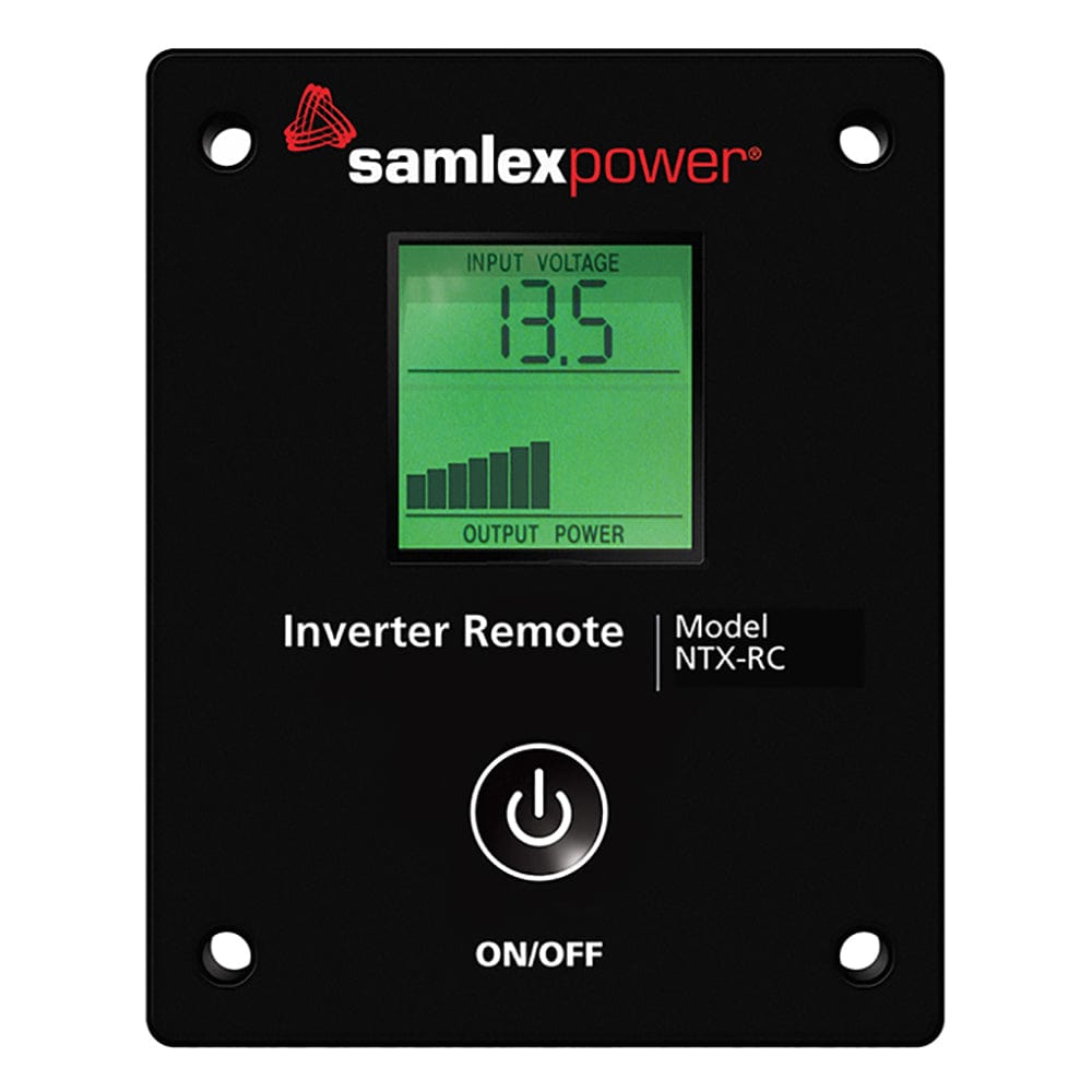 Samlex NTX-RC Remote Control w/LCD Screen f/NTX Inverters [NTX-RC] - The Happy Skipper