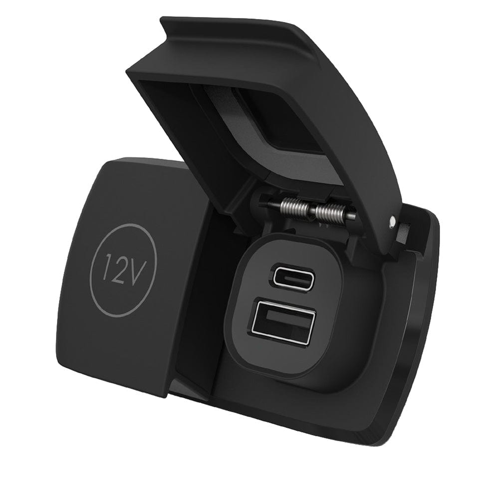 Scanstrut Flip Pro Duo - USB-A USB-C w/12V Power Socket [SC-MULTI-F2] - The Happy Skipper