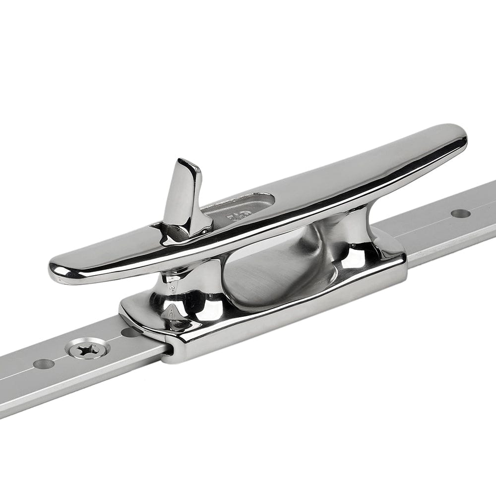 Schaefer Mid-Rail Chock/Cleat Stainless Steel - 1-1/4" [70-75] - The Happy Skipper