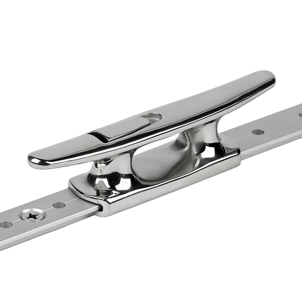 Schaefer Mid-Rail Chock/Cleat Stainless Steel - 1-1/4" [70-75] - The Happy Skipper
