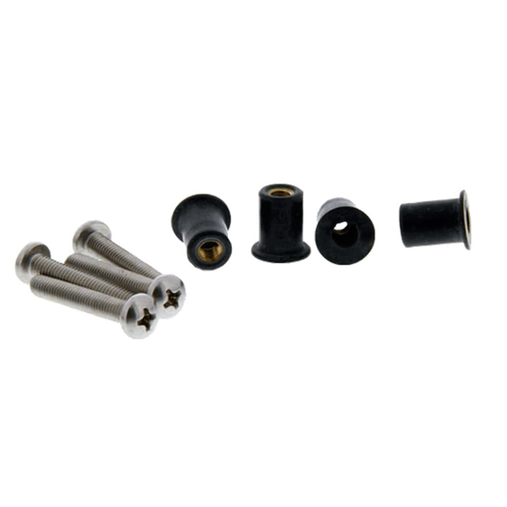 Scotty 133-4 Well Nut Mounting Kit - 4 Pack [133-4] - The Happy Skipper